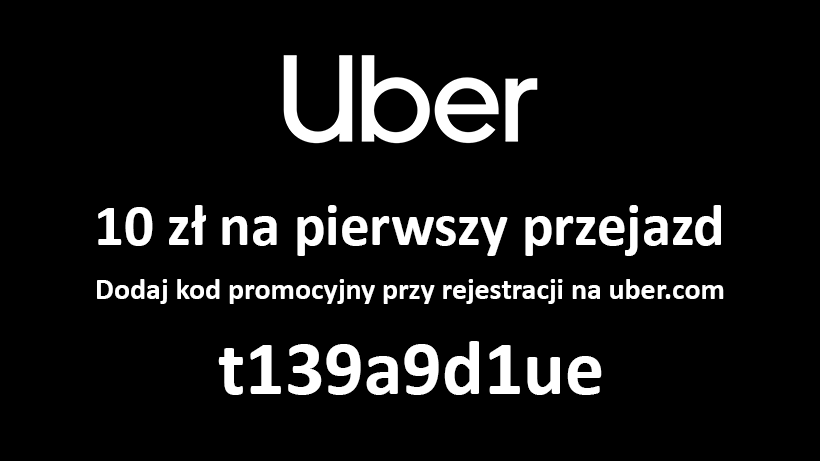 Uber kod promocyjny